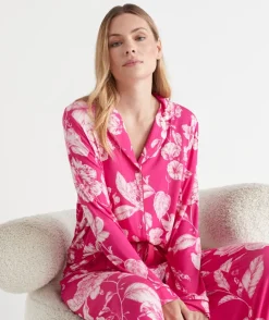 Sussan Pyjama Sets|Bcna>BCNA Floral Pyjama Set PINK