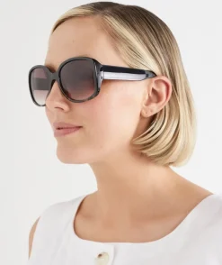 Sussan Sunglasses>Tort Gracie Sunglasses BLACK