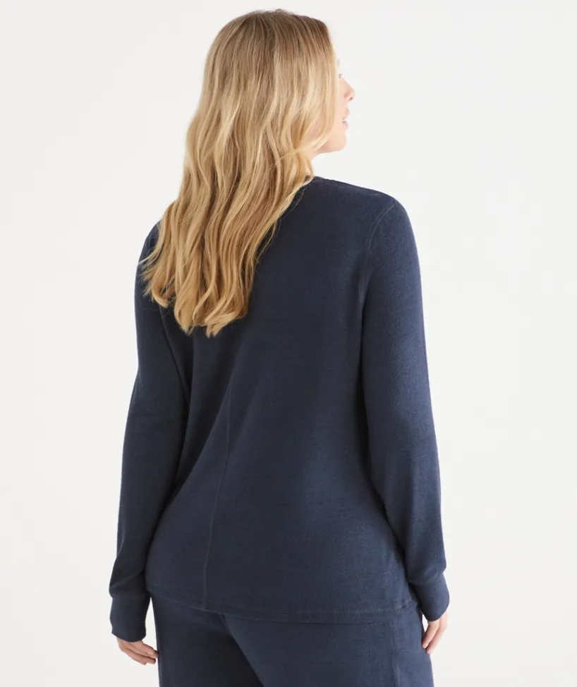 Sussan Women's Pyjama Tops|Everyday Icons>Brushed Long Sleeve Pyjama Top