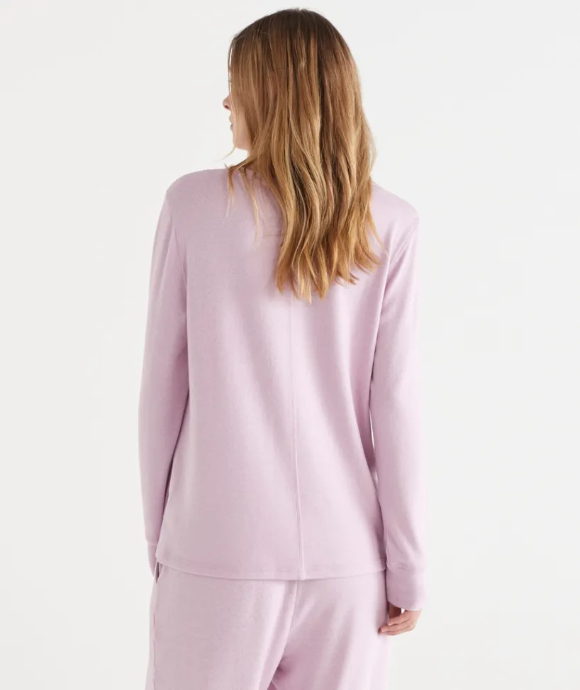 Sussan Women's Pyjama Tops|Everyday Icons>Brushed Long Sleeve Pyjama Top