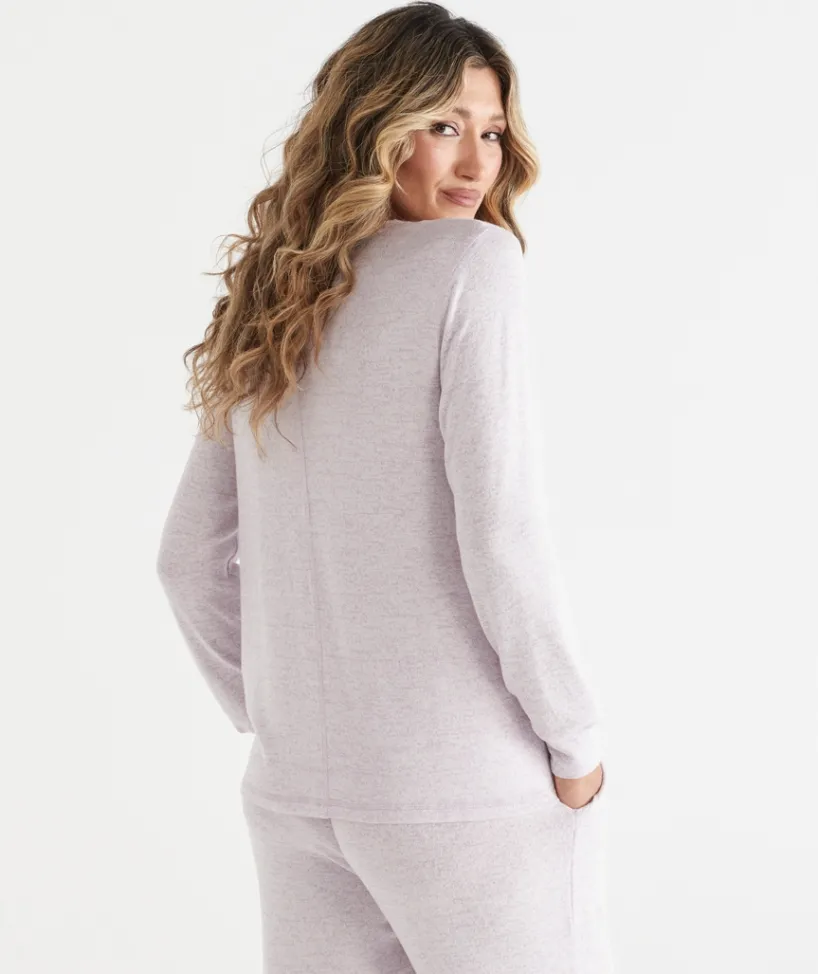 Sussan Women's Pyjama Tops|Everyday Icons>Brushed Long Sleeve Pyjama Top