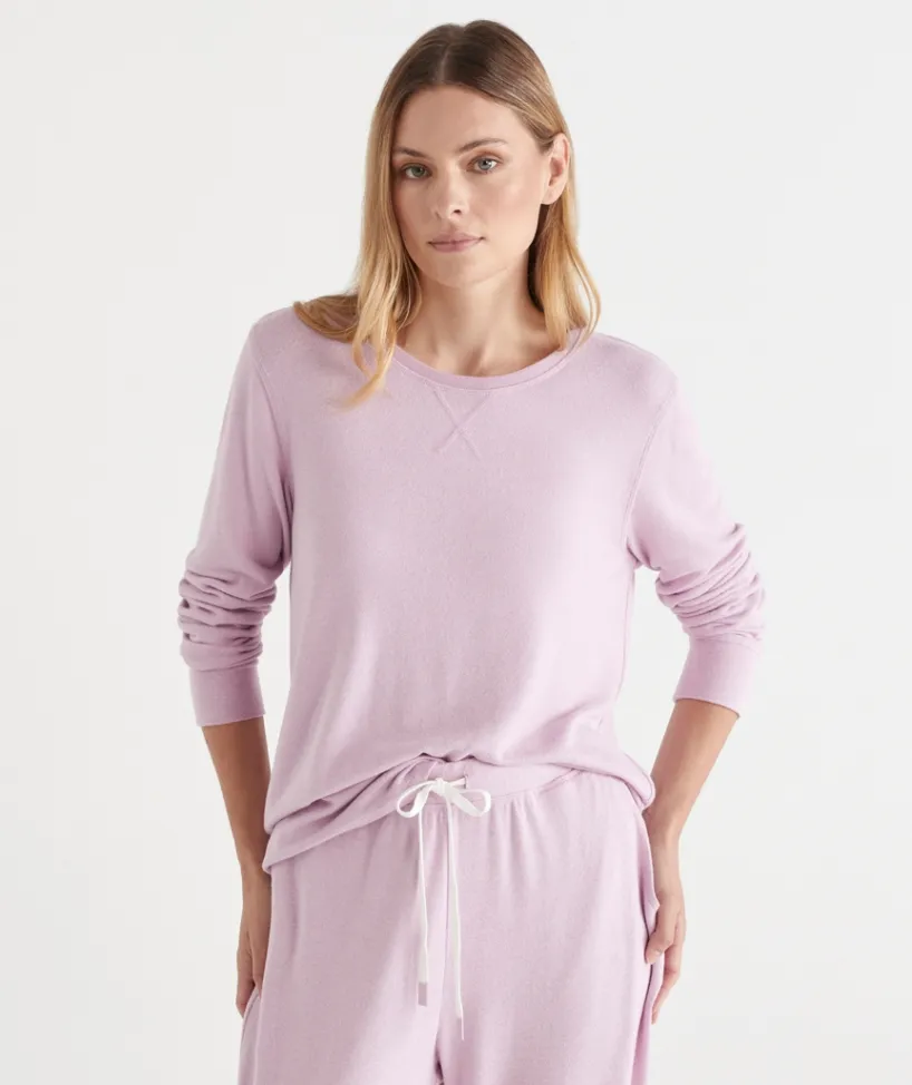 Sussan Women's Pyjama Tops|Everyday Icons>Brushed Long Sleeve Pyjama Top