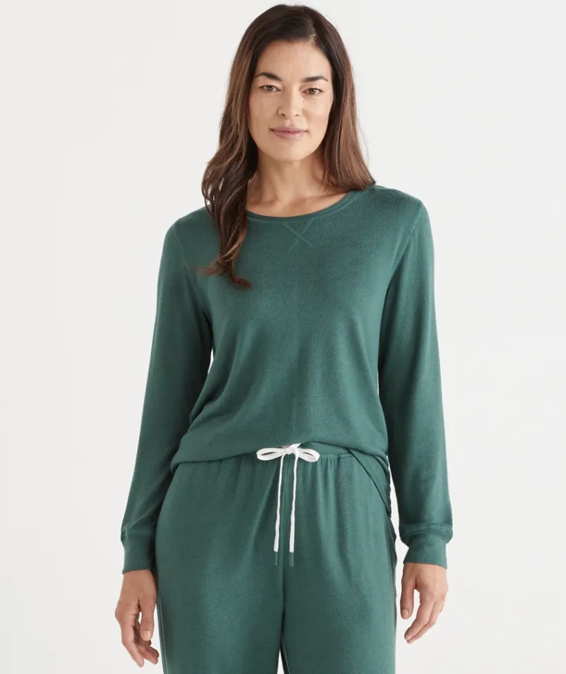 Sussan Women's Pyjama Tops|Everyday Icons>Brushed Long Sleeve Pyjama Top