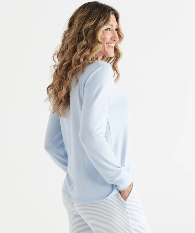 Sussan Women's Pyjama Tops|Everyday Icons>Brushed Long Sleeve Pyjama Top