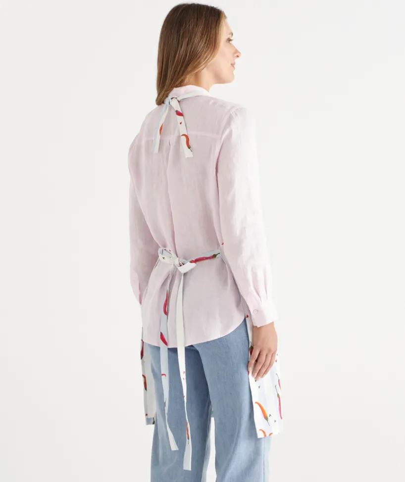Sussan Gift & Wellbeing>Chillies Print Apron RED
