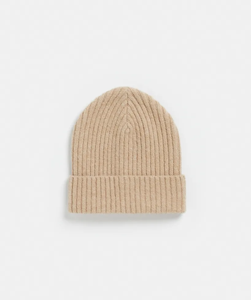 Sussan Knit Accessories|Hats>Chunky Rib Beanie PEARL