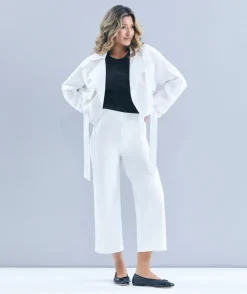 Sussan Pants|Denim>Denim Culotte - WHITE