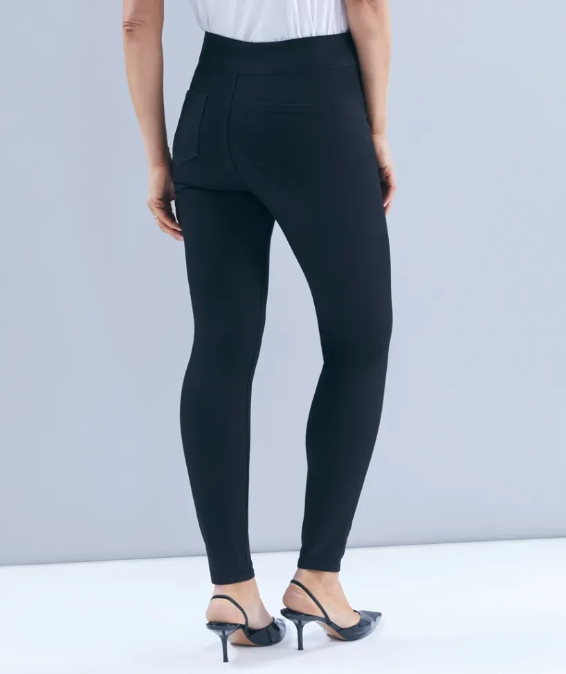 Sussan Denim|Pants>Denim Jegging - BLACK