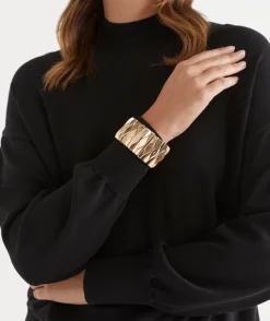 Sussan Jewellery>Stretch Cuff GOLD