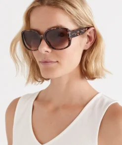 Sussan Sunglasses>Gracie Sunglasses TORTOISE SHELL