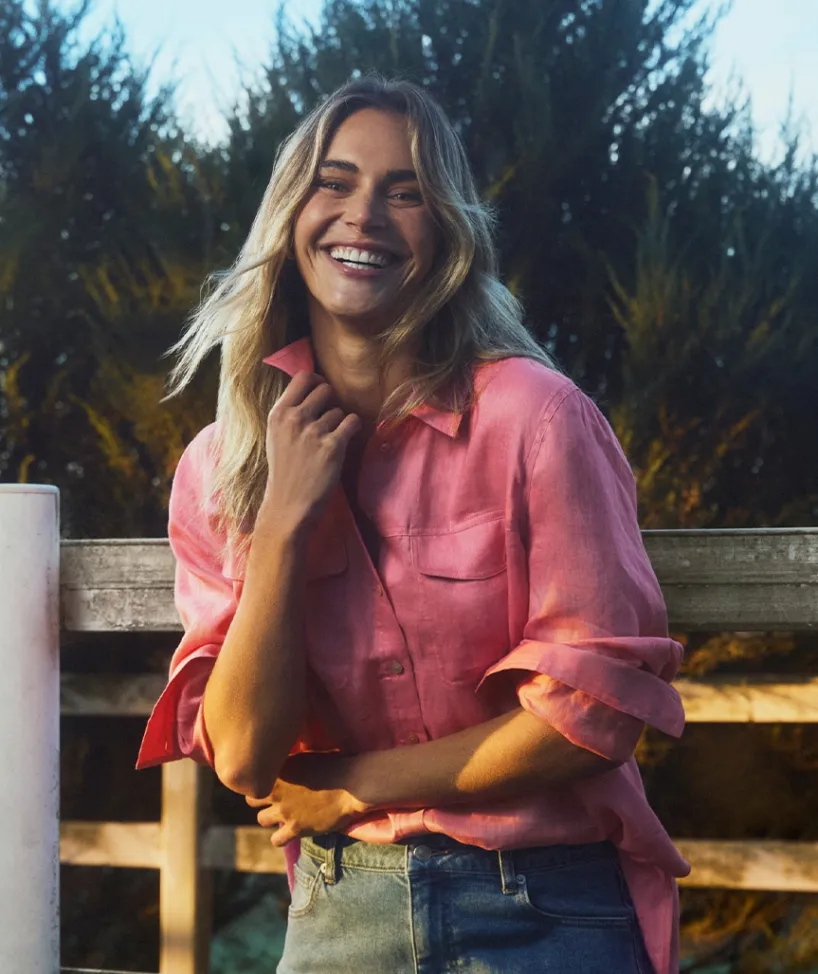 Sussan Tops|Shirts & Blouses>Linen Urban Shirt