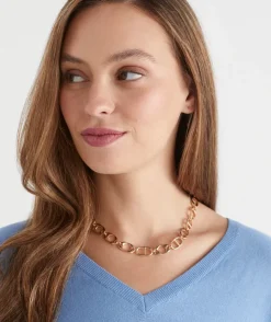 Sussan Jewellery>Link Chain Necklace - GOLD