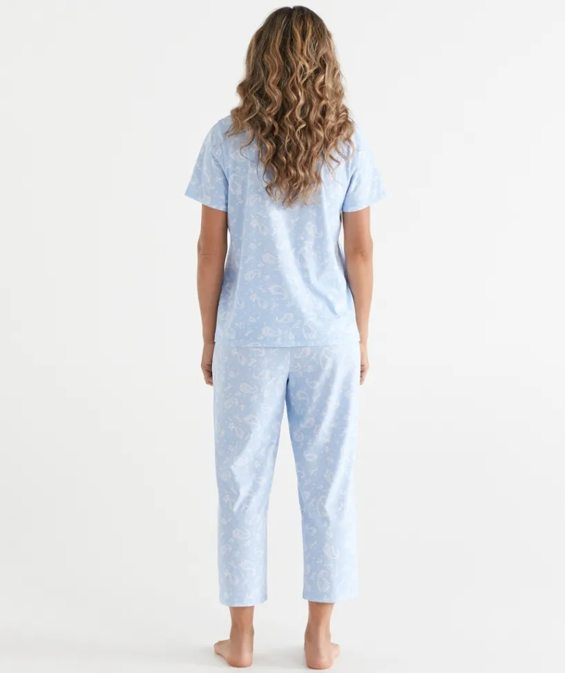 Sussan Pyjama Sets|Everyday Icons>Paisley Short Sleeve Pyjama Set