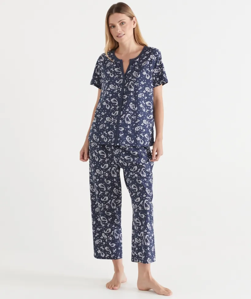 Sussan Pyjama Sets|Everyday Icons>Paisley Short Sleeve Pyjama Set