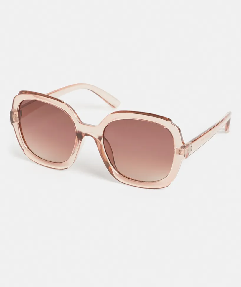 Sussan Sunglasses>Parla Oversized Sunglasses BLUSH