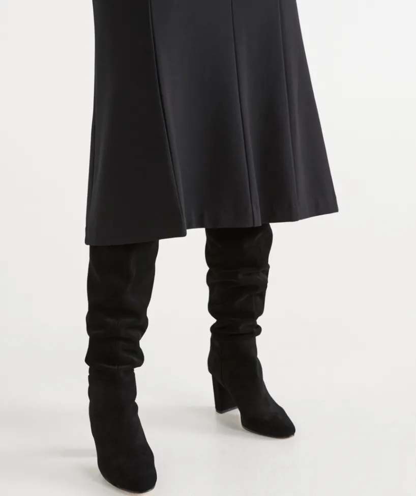 Sussan Skirts>Ponte A-Line Midi Skirt