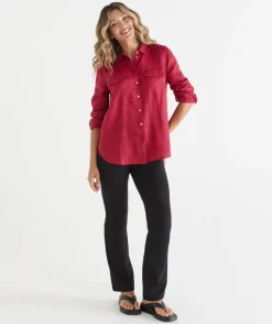 Sussan Pants|Everyday Icons>Ponte Tailored Pant - BLACK