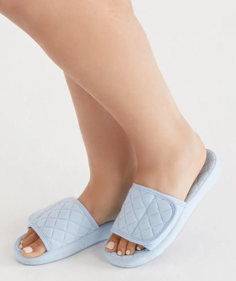 Sussan Slippers>Quilted Adjustable Slipper