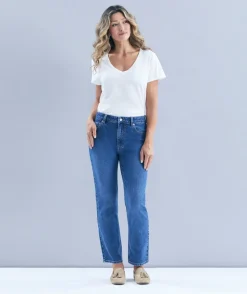 Sussan Pants|Denim>Relaxed Jean - DARK WASH
