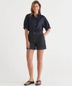 Sussan Denim|Shorts><noscript><img width=