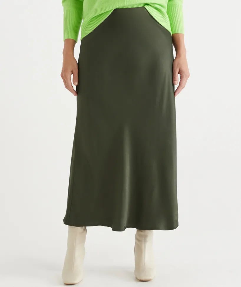 Sussan Skirts>Slip Midi Skirt