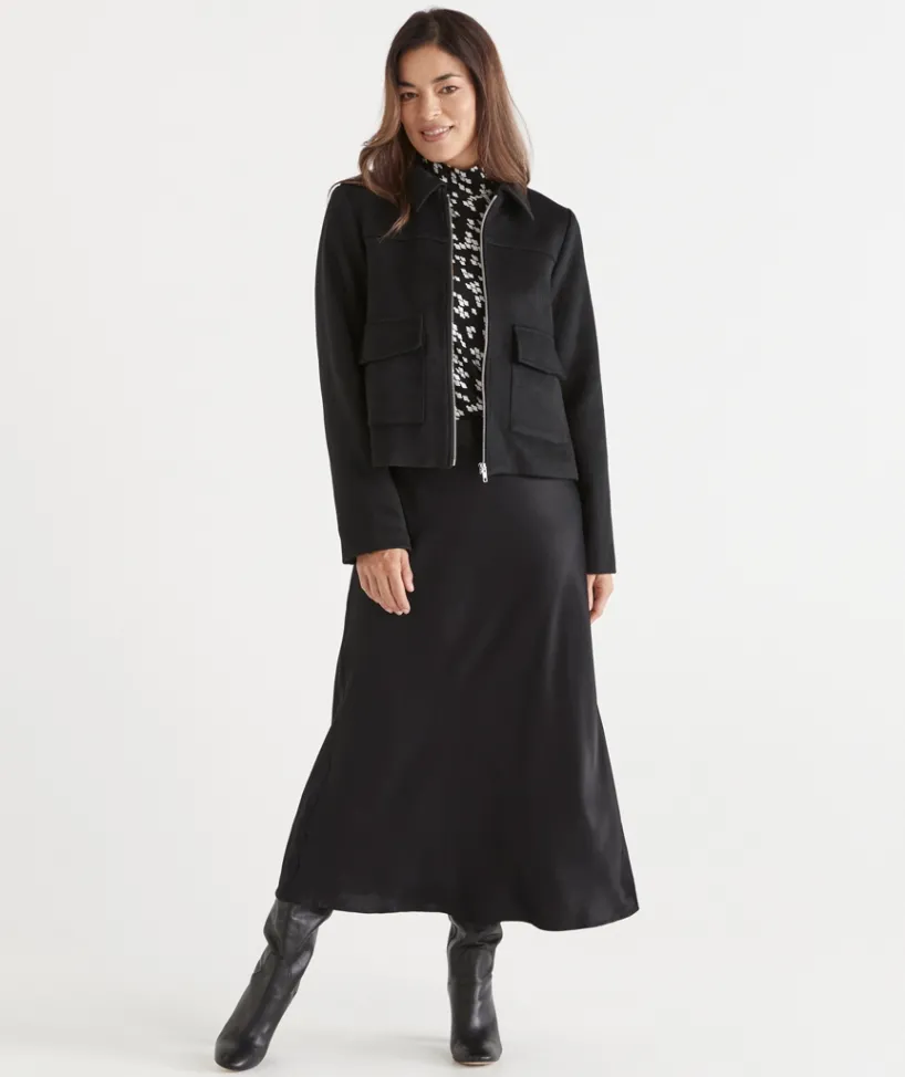 Sussan Skirts>Slip Midi Skirt