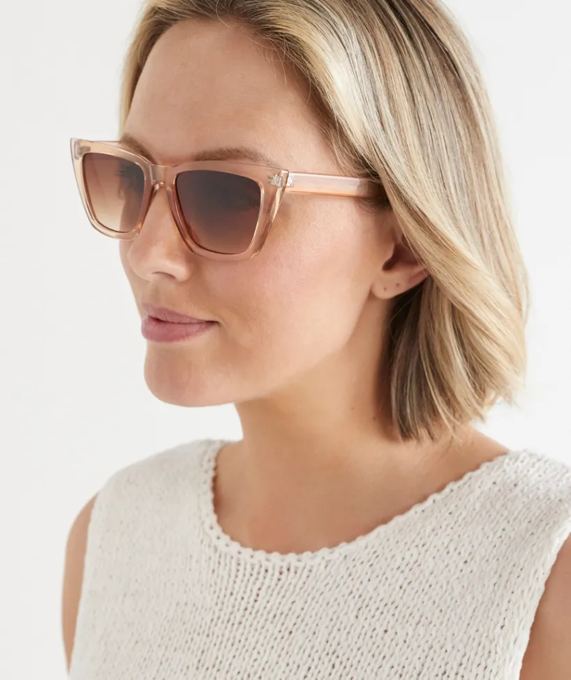 Sussan Sunglasses>Sofia Sunglasses CARAMEL