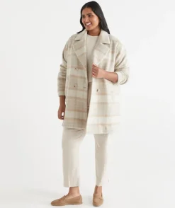 Sussan Pants>Tailored Stretch Tapered Pant - NATURAL MARLE