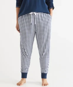 Sussan Pyjama Bottoms|Everyday Icons>Tapered Gingham Pyjama Pant