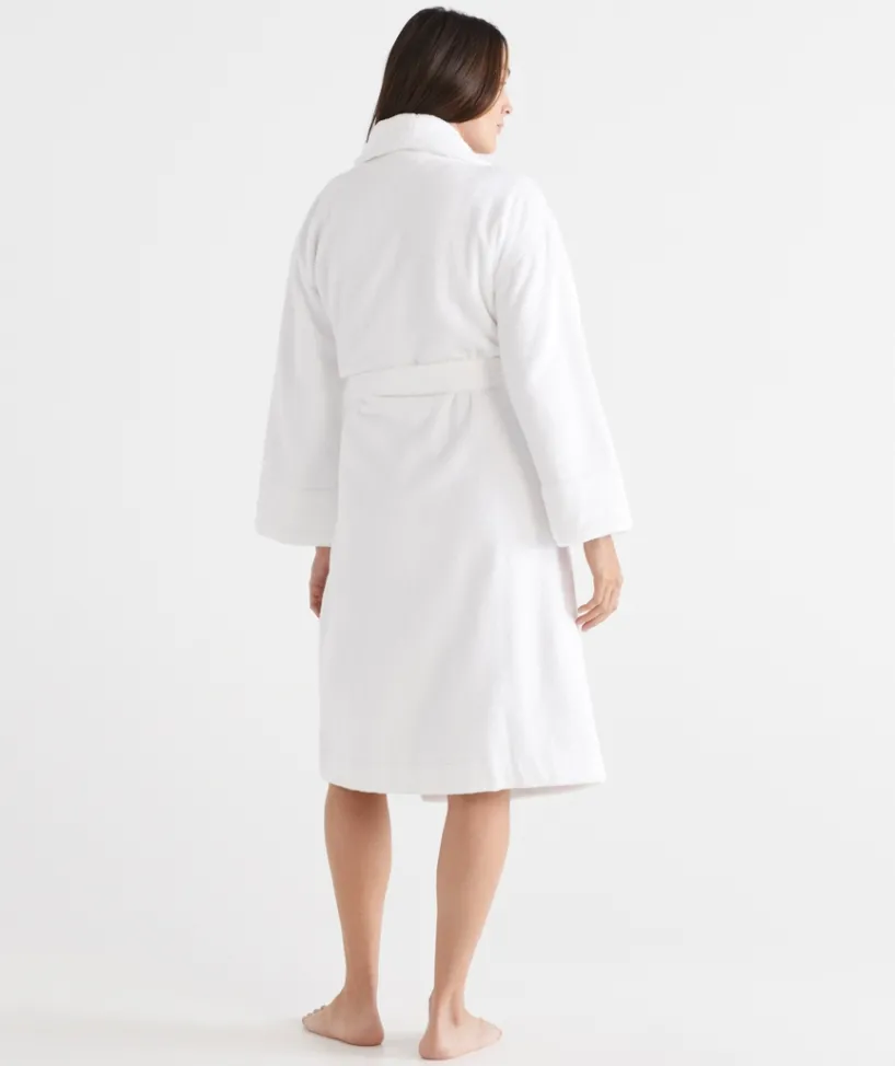 Sussan Dressing Gowns|Everyday Icons>Terry Towelling Robe WHITE