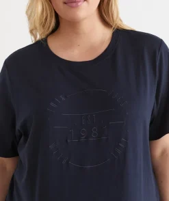 Sussan Tops|T-Shirts>This Goes With That Heritage Embroidered Tee