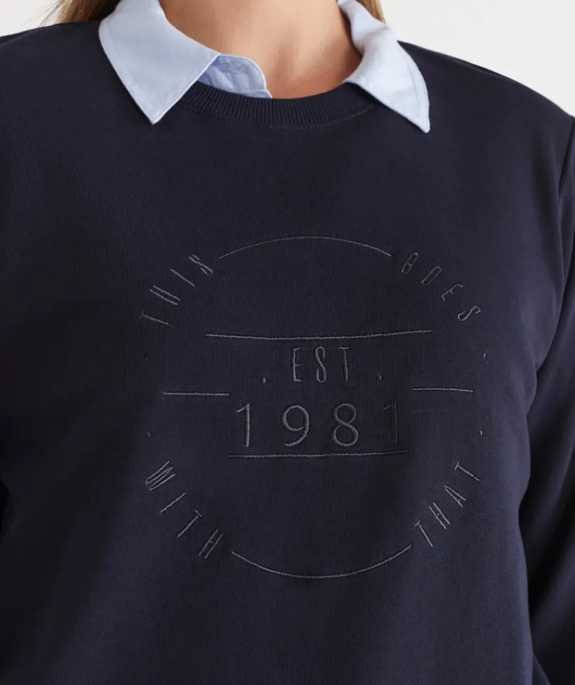 Sussan Tops|Loungewear>This Goes With That Heritage Sweat